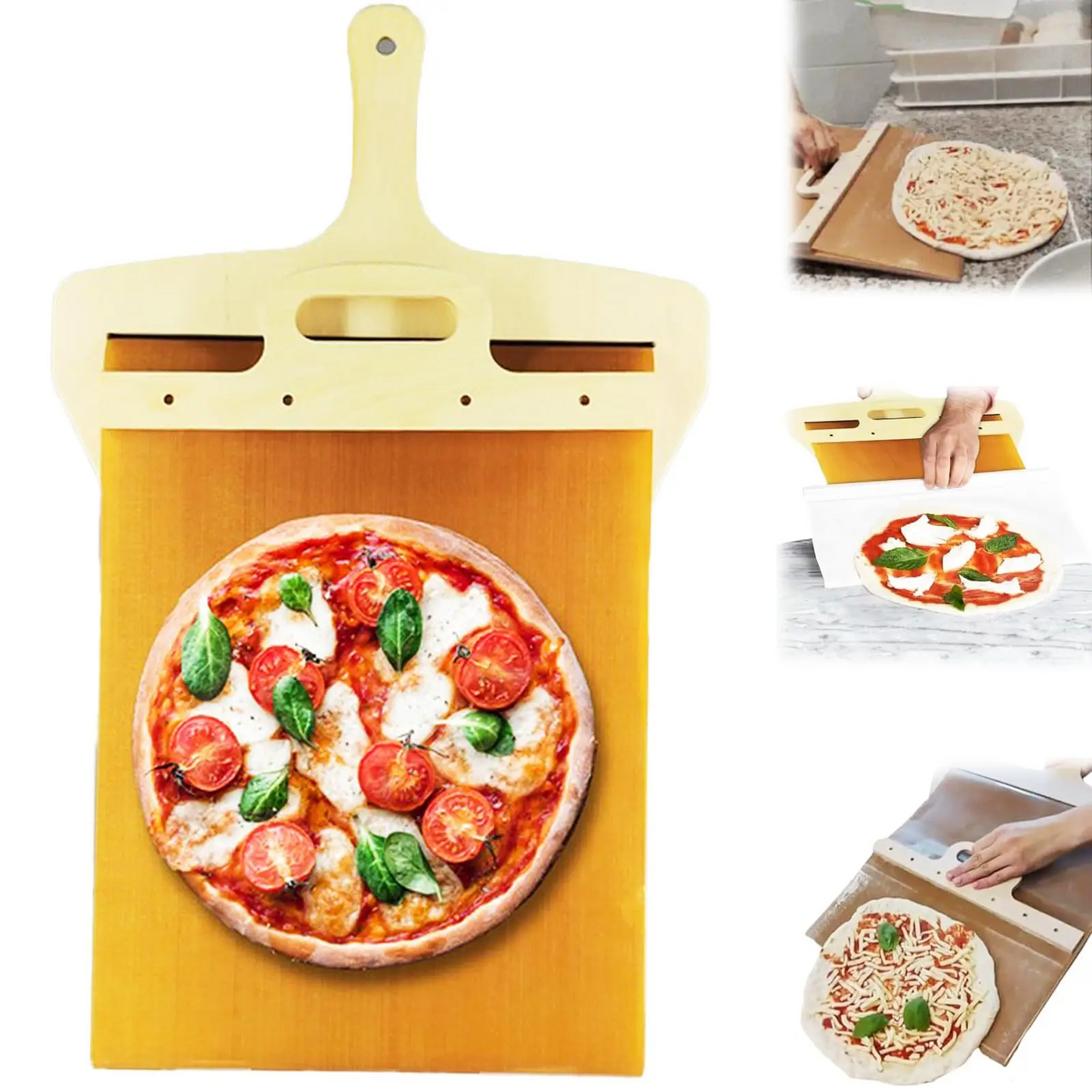 Pizzaspade: Perfekt til pizzaer, kager og meget andet!