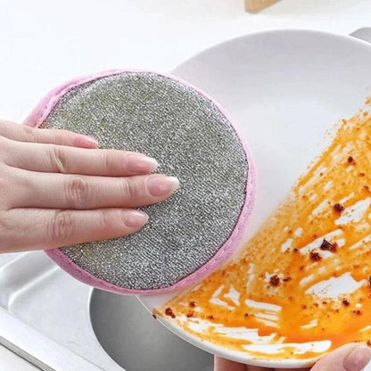 Dobbeltsidede vaskesvampe 5pk - effektiv rengøring