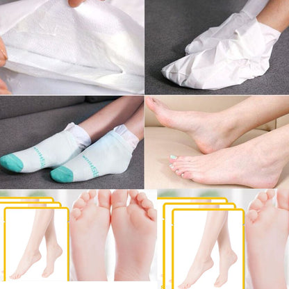 Effektiv fodmaske, der fjerner død hud