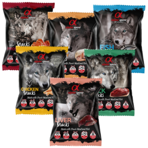 AlphaSpirit Snack. 50g. Flere varianter.