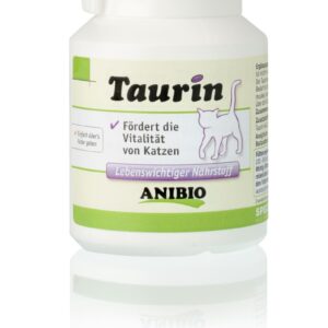 Anibio Taurin pulver til kat. 130gr.