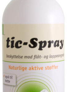 Anibio Tic-Spray til hund og kat. Beskytter mod lopper og flåter. 150ml.