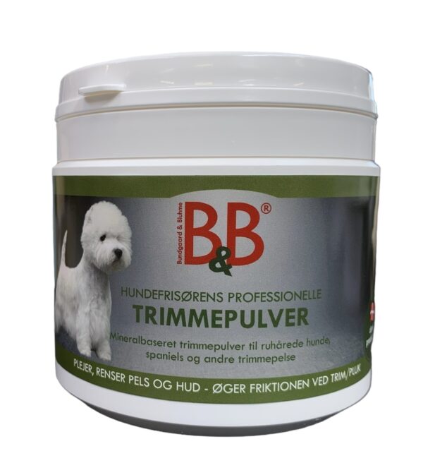 B&B Hundefrisørens professionelle Trimmepulver