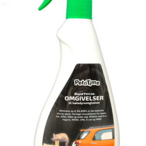 Biocid petline Omgivelser desinficeringsmiddel spray 750 ml. 10 % blanding. effektiv behandling mod vira og bakterier