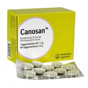 Canosan Tyggetabletter. 60 tabl.