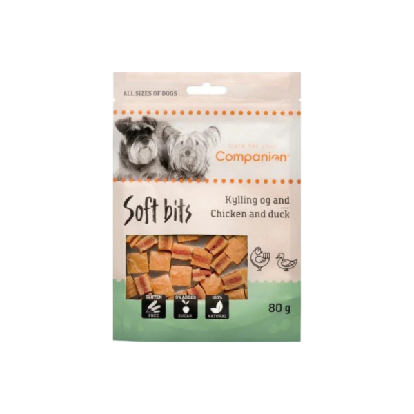 Companion Soft bits m. kylling og and