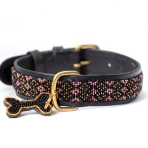 Faraja Pink hundehalsbånd Zinj Design