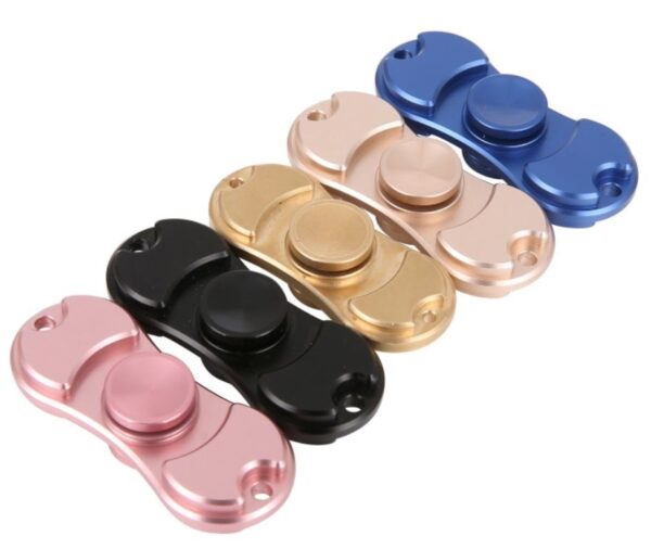 Fidget spinner "Action metallic". Ass. farve.