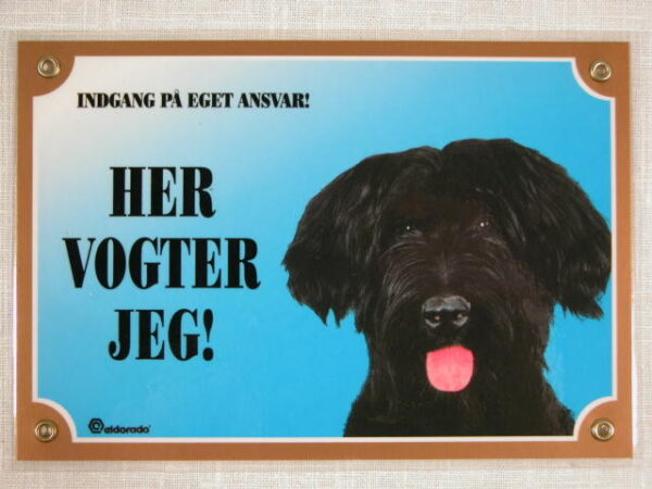 Her vogter jeg Briard