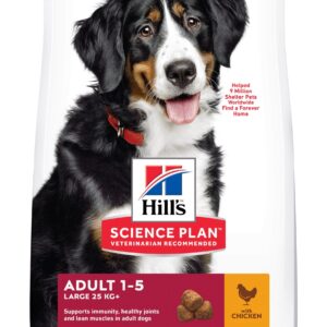 Hill's Science Plan Adult. Large Breed. Chicken. 12kg.