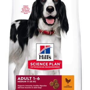 Hill's Science Plan Adult. Medium Breed. Chicken.