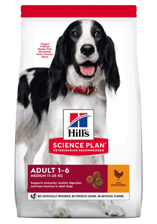 Hill's Science Plan Adult. Medium Breed. Chicken.