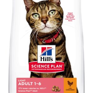 Hill's Science Plan Feline Adult Light Chicken.