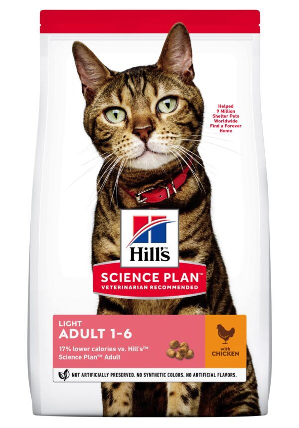 Hill's Science Plan Feline Adult Light Chicken.