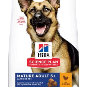 Hill's Science Plan Mature Adult 5+ Large Breed. Chicken. 12kg.