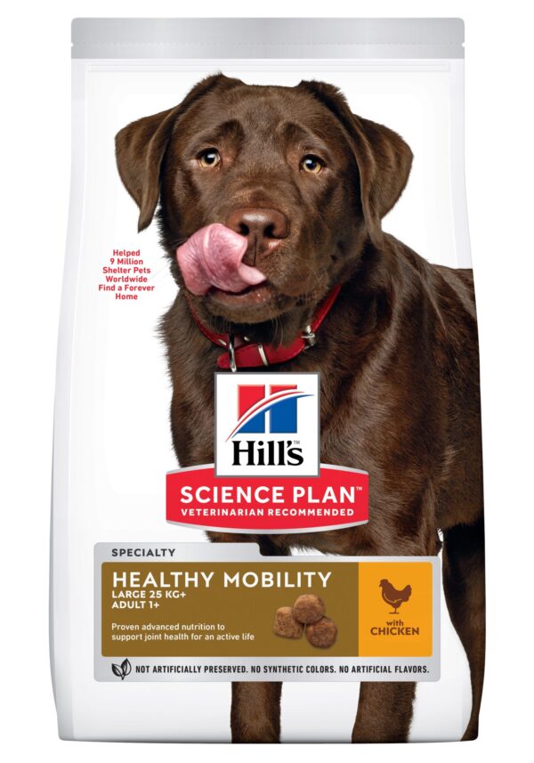 Hill's Science Plan™ Canine Adult Healthy Mobility Large Breed. Chicken. 12kg.