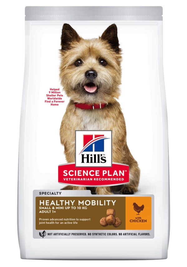 Hill's Science Plan™ Canine Adult Healthy Mobility Small&Mini. Chicken. 6kg.