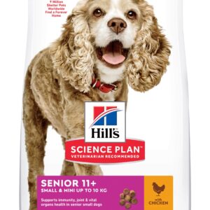 Hill's Science Plan™ Canine Senior 11+ Small & Mini Breed. Chicken. 1