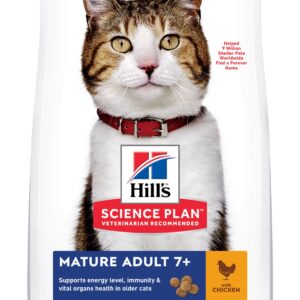 Hill's Science Plan™ Feline Mature Adult 7 +. Chicken.