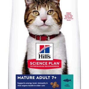 Hill's Science Plan™ Feline Mature Adult 7 + Tuna 1.5kg