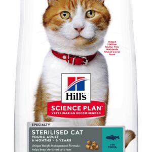 Hill's Science Plan™ Feline Sterilised. Tuna. Fra 6 mdr.