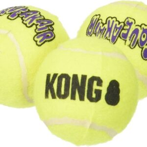 KONG Tennisbold Airkong / AirDog Squeaker med piv.