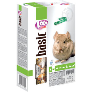 Lolo Pets Chinchilla foder komplet blanding 450g