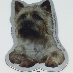 Magnet med Cairn terrier.