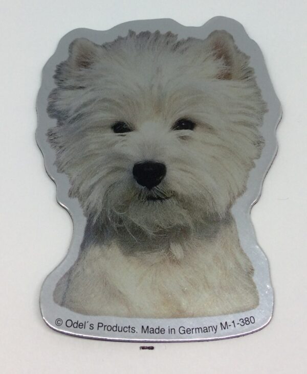 Magnet med West highland white terrier