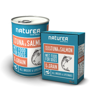 Naturea Naturals Chicken&fish kornfri vådfoder 375g.