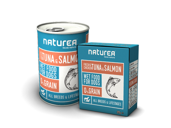 Naturea Naturals Chicken&fish kornfri vådfoder 375g.