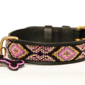 Ombima Pink hundehalsbånd Zinj Design