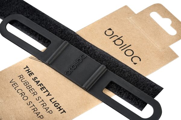 Orbiloc Straps. Reservestrop i gummi og velcro.