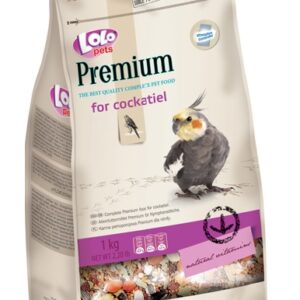 Premium parakitfoder. 1000g.