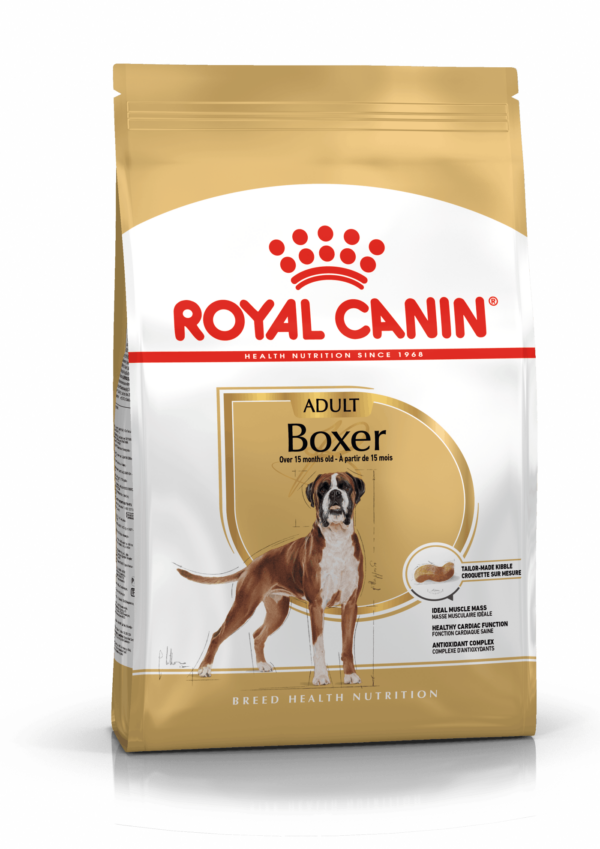 Royal Canin Boxer Adult - over 15 måneder. (12kg)