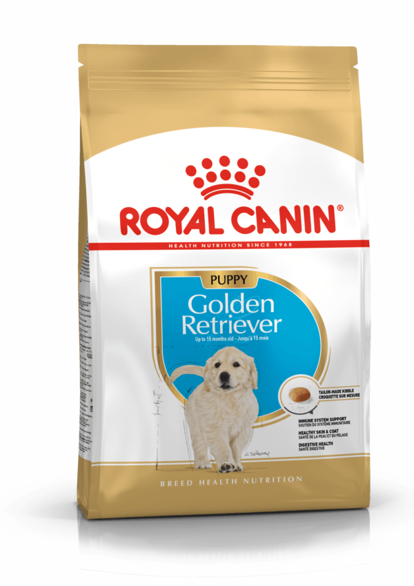 Royal Canin Golden Retriever Puppy - op til 15 måneder. 12kg