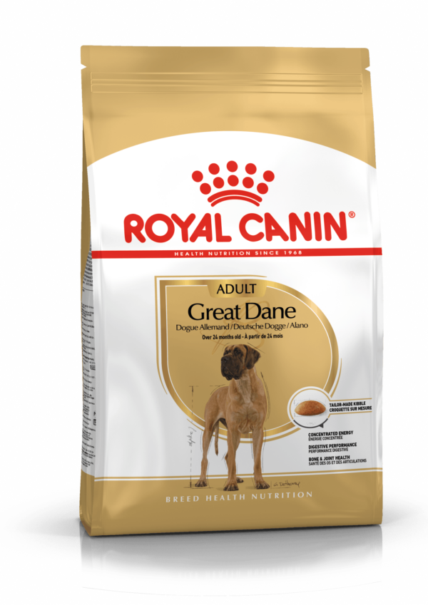 Royal Canin Great Dane / Grand danois Adult - over 24 måneder. hund. (12kg)