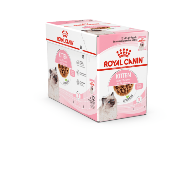 Royal Canin Kitten Gravy Vådfoder. 12x85g