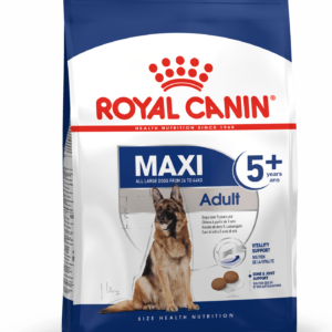 Royal Canin Maxi Adult 5+. Hunde over 5 år. 26-44kg. (15kg)