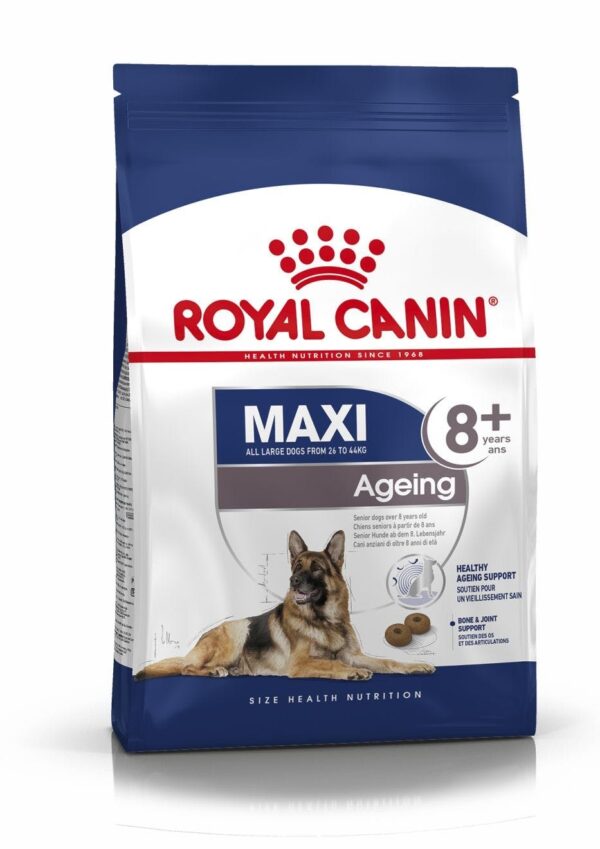 Royal Canin Maxi Ageing 8+. Hunde over 8 år. 26-44kg. (15kg.)