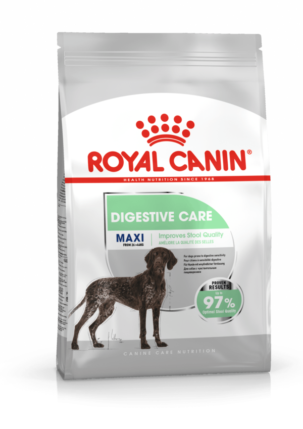 Royal Canin Maxi Digestive Care. Adult(26-44 kg) over 15 måneder med følsom fordøjelse. (12kg)