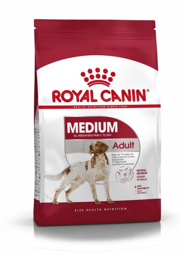 Royal Canin Medium Adult 11-25kg. Voksen og moden hund