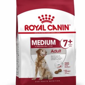 Royal Canin Medium Adult 7+. Hunde over 7 år. 11-25kg. Hund. (15kg)