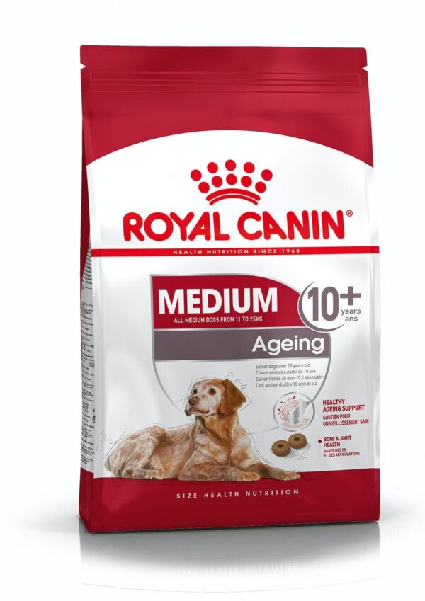 Royal Canin Medium Ageing 10+.Seniorhunde over 10 år