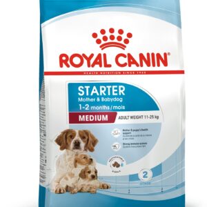 Royal Canin Medium Starter. Mother & Babydog. Voksenvægt 11-25 kg. hund. (15 kg)