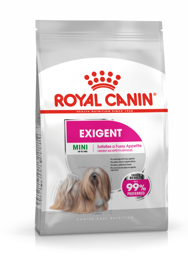 Royal Canin Mini Exigent - Til små kræsne hunde. Over 10 måneder