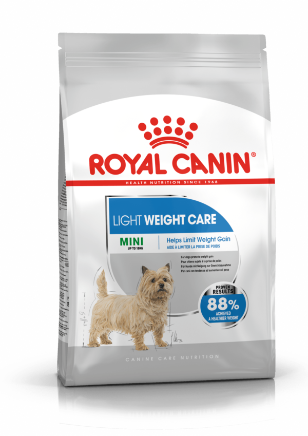 Royal Canin Mini LIGHT Weightcare. Over 10 måneder