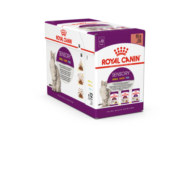 Royal Canin Sensory Mixed Box Gravy Vådfoder. 12x85g