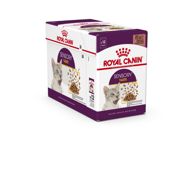 Royal Canin Sensory Taste Gravy Vådfoder. 12x85g