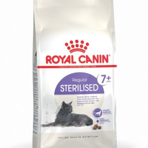 Royal Canin Sterilised 7+. Til steriliserede/kastrerede katte over 7 år